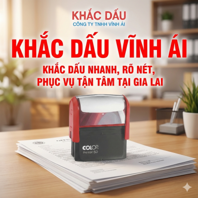 Khắc dấu Vĩnh Ái