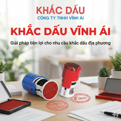 Khắc dấu Vĩnh Ái